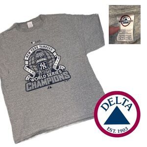 Majestic NY‎ Yankees 2009 World Series Champions - Size XL